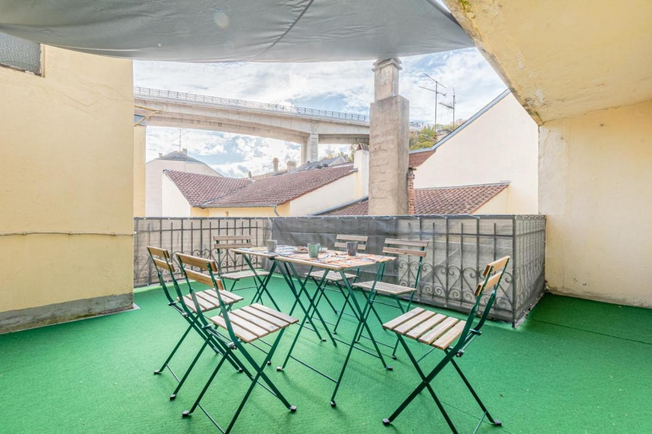 1 Studio & 4 Appts - 1 A 4 Lits - 1 A 7 Pers - 1 Immeuble - Confort, Flexibilite ------ English - 1 Studio & 4 Apts - 1 To 4 Beds - 1 To 7 Guests - Same Building - Comfort, Flexibility Hayange Luaran gambar