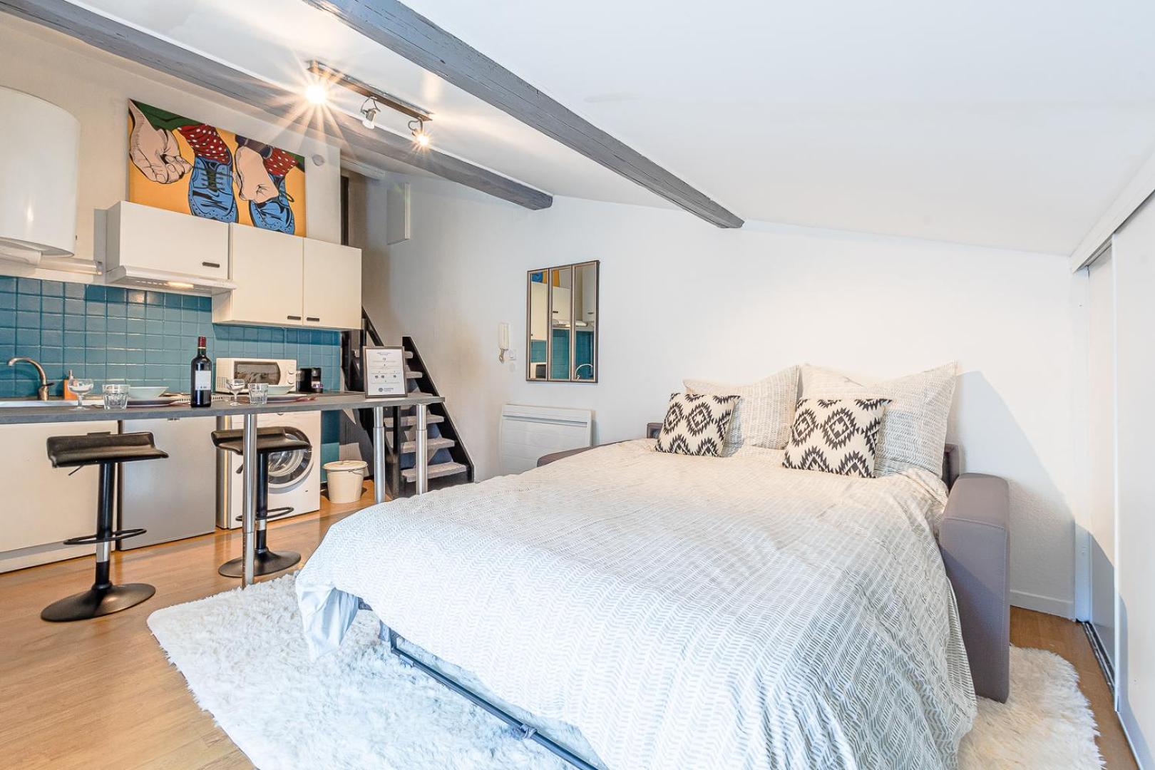 1 Studio & 4 Appts - 1 A 4 Lits - 1 A 7 Pers - 1 Immeuble - Confort, Flexibilite ------ English - 1 Studio & 4 Apts - 1 To 4 Beds - 1 To 7 Guests - Same Building - Comfort, Flexibility Hayange Luaran gambar