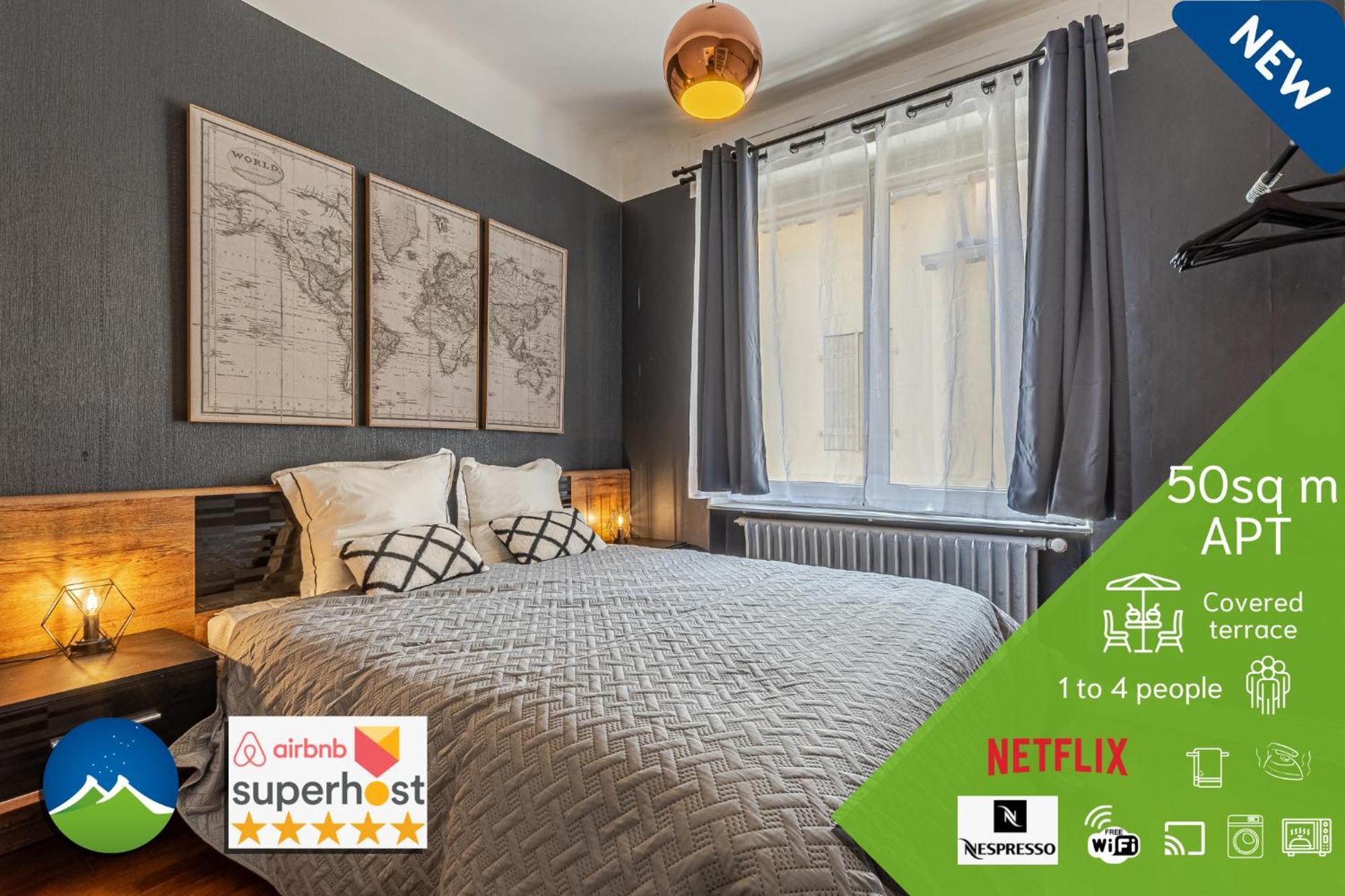 1 Studio & 4 Appts - 1 A 4 Lits - 1 A 7 Pers - 1 Immeuble - Confort, Flexibilite ------ English - 1 Studio & 4 Apts - 1 To 4 Beds - 1 To 7 Guests - Same Building - Comfort, Flexibility Hayange Luaran gambar